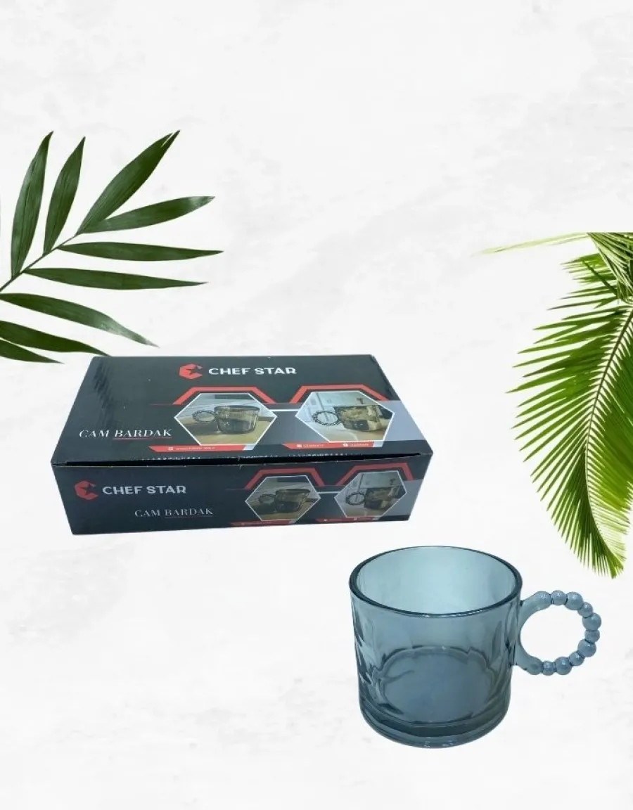  MENBA 04206 BONCUK KULPLU KUPA FÜME*8