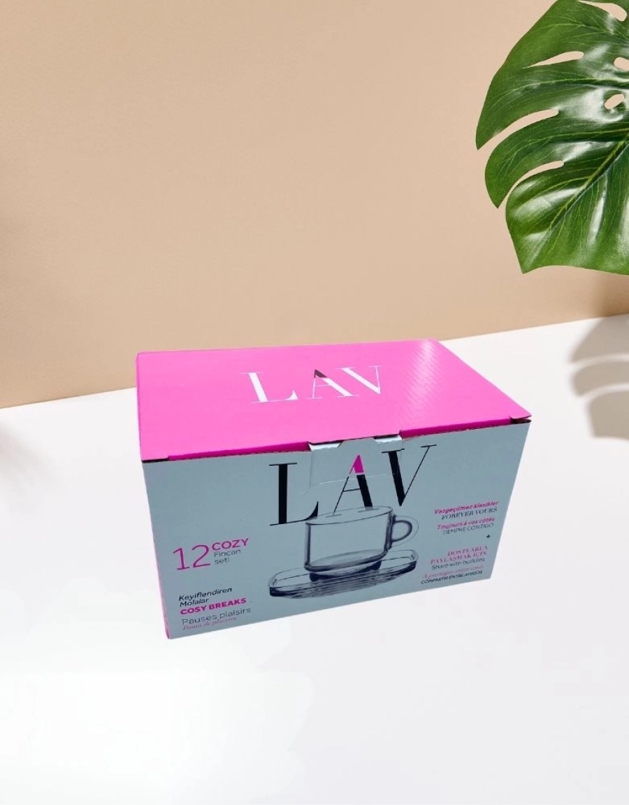  LAV FİNCAN TAK. 12LI SET LV-COZYS1 *6